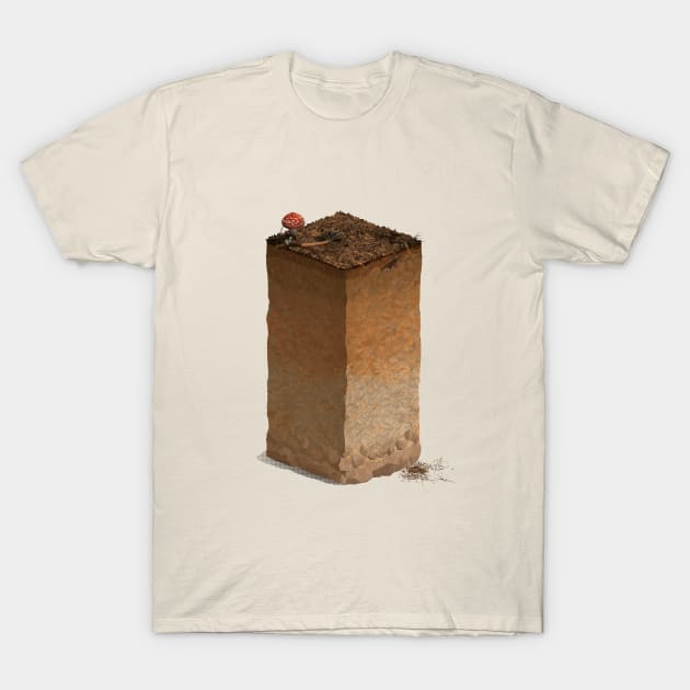 Forest soil T-Shirt by CTinyFactory